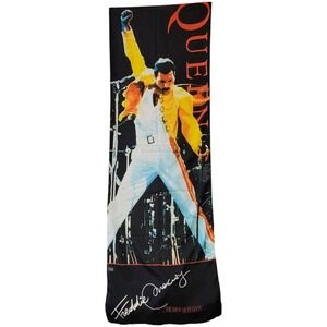 Vintage Queen Freddy Rock Over 5 Feet Long Banner Nylon Tapestry